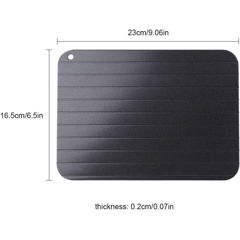 Plateau de décongélation rapide